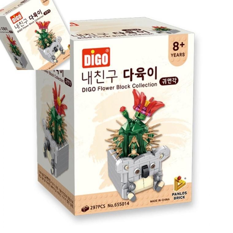 다육이8종 귀면각 미니블럭 장난감블럭 어린이블럭 블럭장난감
