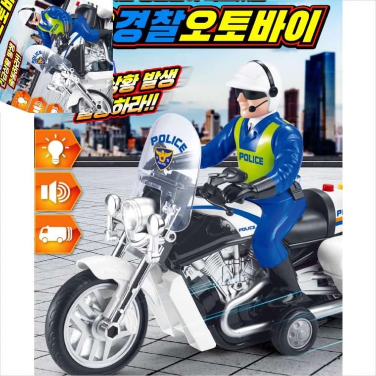 씽크 112경찰오토바이 오토바이모형 오토바이장난감 경찰놀이 어린이장난감