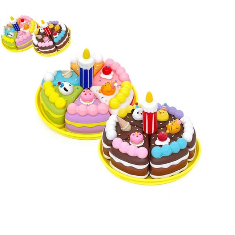 생일장난감 생일놀이 모형케이크 영유아완구 유치원장난감 케이크모형