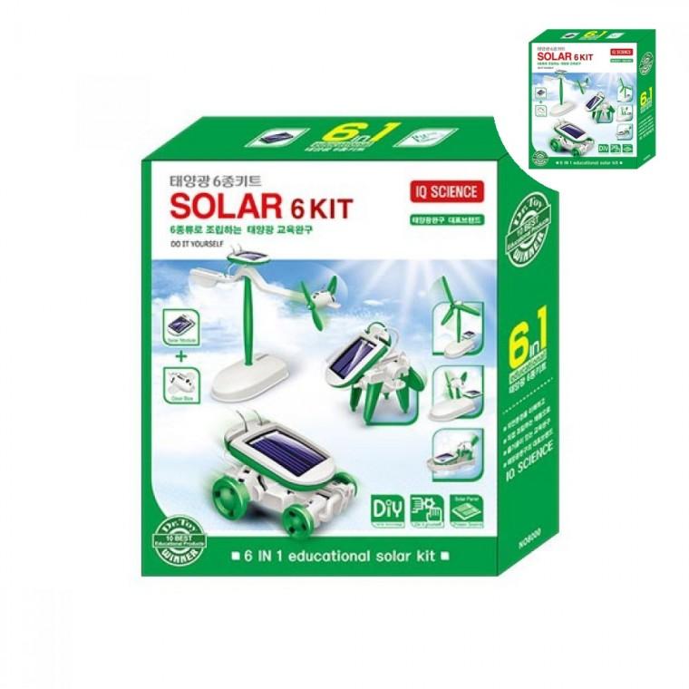조립완구 과학실험도구 과학장난감 장난감교구 학습교구 교육 조립 완구 6in1 SOLAR 6Kit