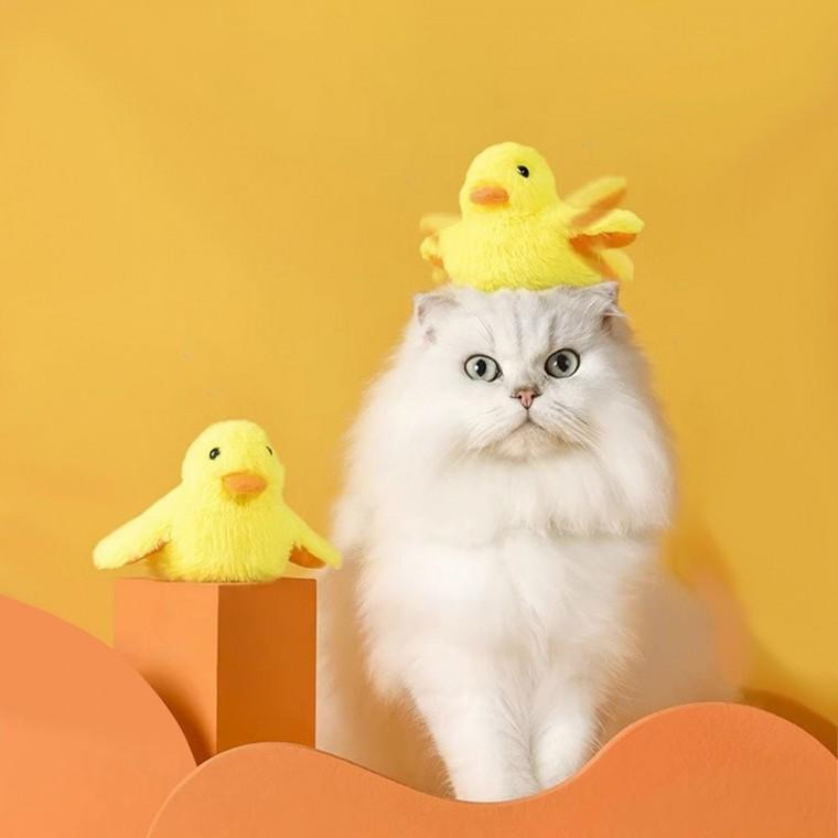 고양이 움직이고 충전식 병아리 자동 장난감 춤추는 움직이는캣장난