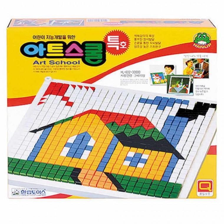 아트스쿨(특호) 도형교구 두뇌발달교구 두뇌발달장난감 창의력교구 유치원놀잇감 3세조카선물 어린이놀잇감