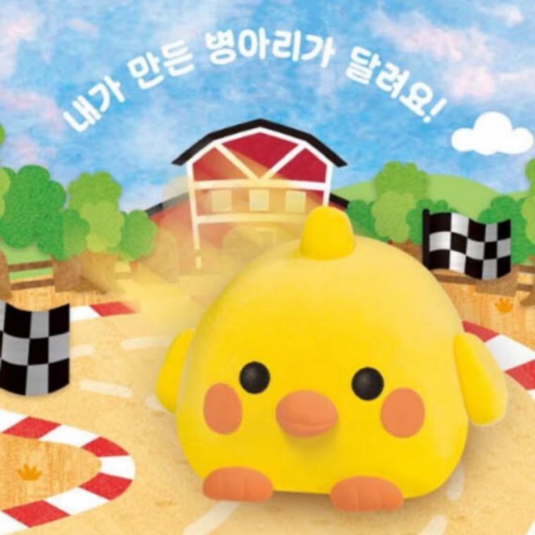 종이나라 유아 미술 촉감 병아리 장난감 클레이 점토 DIY 만들기 놀이 키트 1P