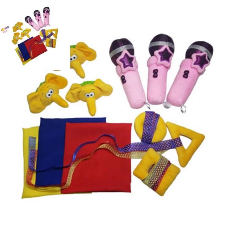 음률 놀이 몸으로 놀아요 딸랑이세트 영유아놀잇감 유아장난감 딸랑이