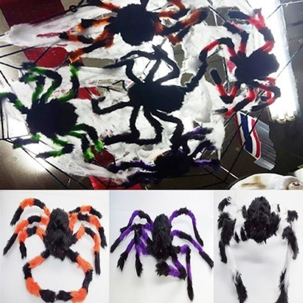 할로윈데이 대형 거미인형 관절인형 곤충 소품 천정장식 파티용품 할로윈데코 귀신의집 할로윈캠핑 장난감