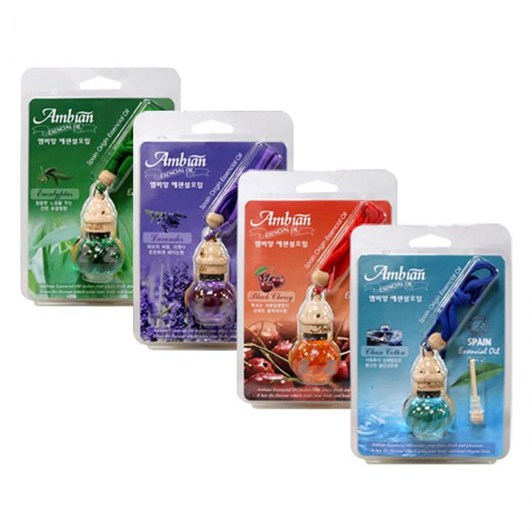 엠비앙 에센셜오일 차량용 방향제 10ml-H/디퓨저/자동차용/거실/화장실/사무실