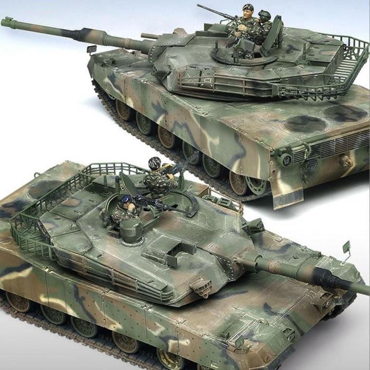 K1A1 전차 1/35 프라모델 밀리터리 조립형 장난감