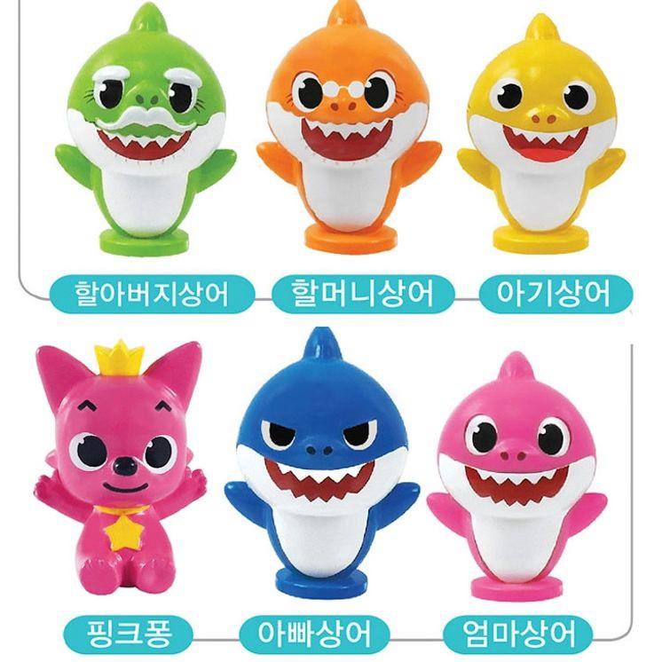 핑크퐁 아기상어 피규어세트 캐릭터 장난감 인형