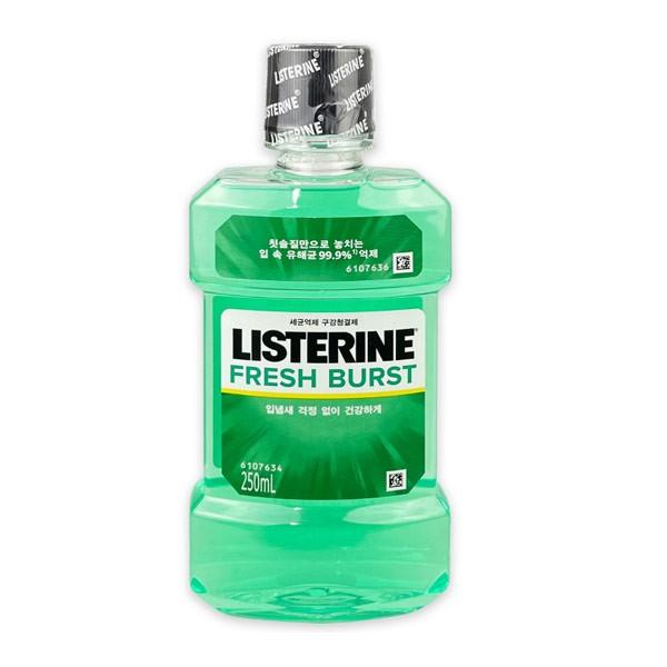 리스테린 후레쉬버스트 스피아민트향 250ml -TJ 구강청결제 구강세정제 가글 양치질 양치 치약 칫솔