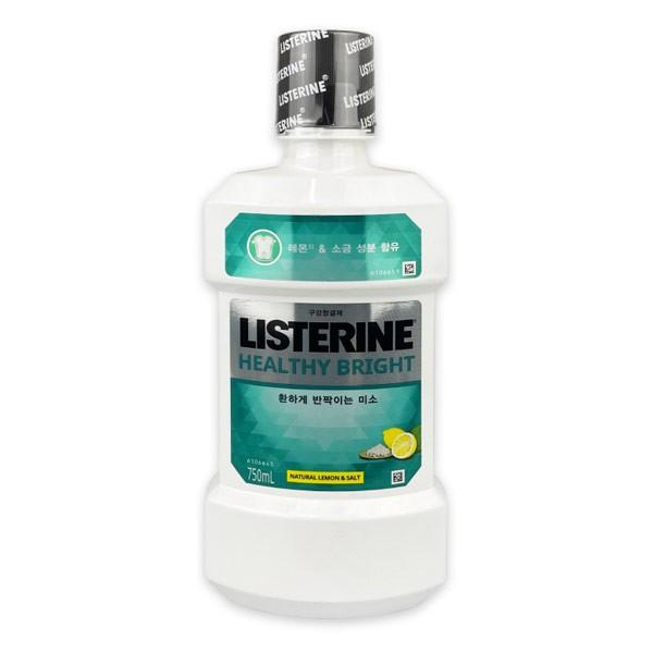 리스테린 헬씨브라이트 750ml -TJ 구강청결제 구강세정제 가글 양치질 양치 치약 칫솔