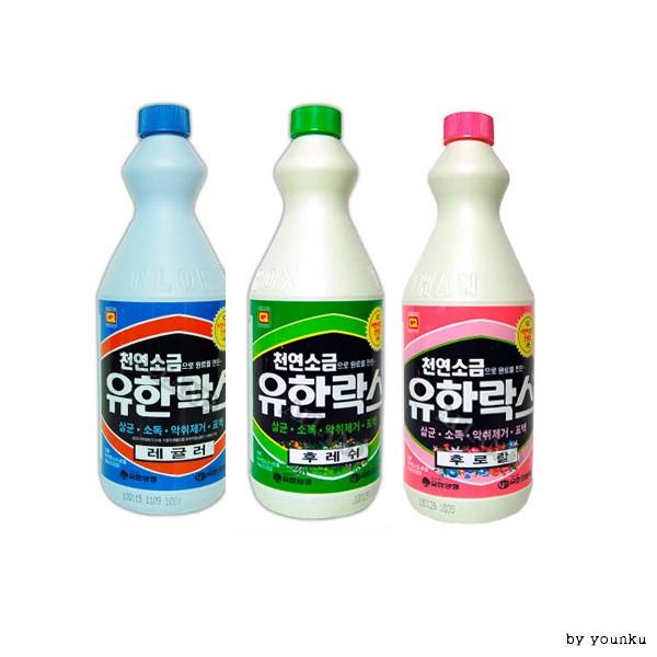 유한락스 1L/락스/청소용품/화장실청소/왁스