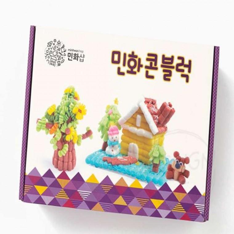 입체콘 300알 만들기놀이 입체콘만들기 유아미술키트 미술교구 어린이집미술교구