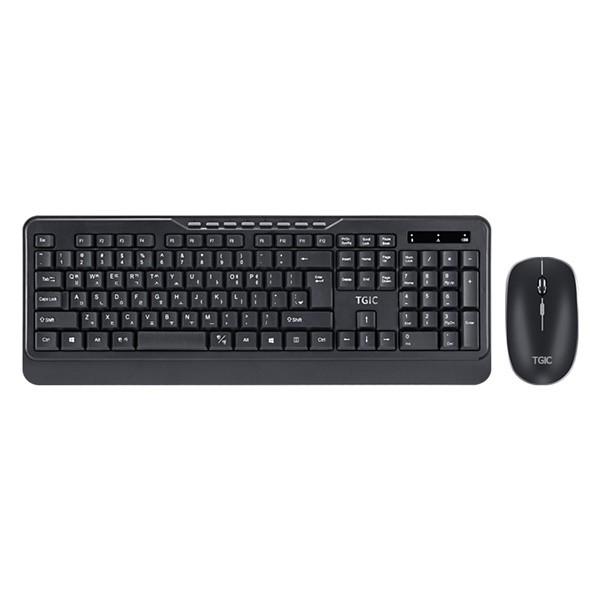 [TGIC COMPUTER] 무선 데스크탑 세트 TGIC TGC-WMK275 [블랙]