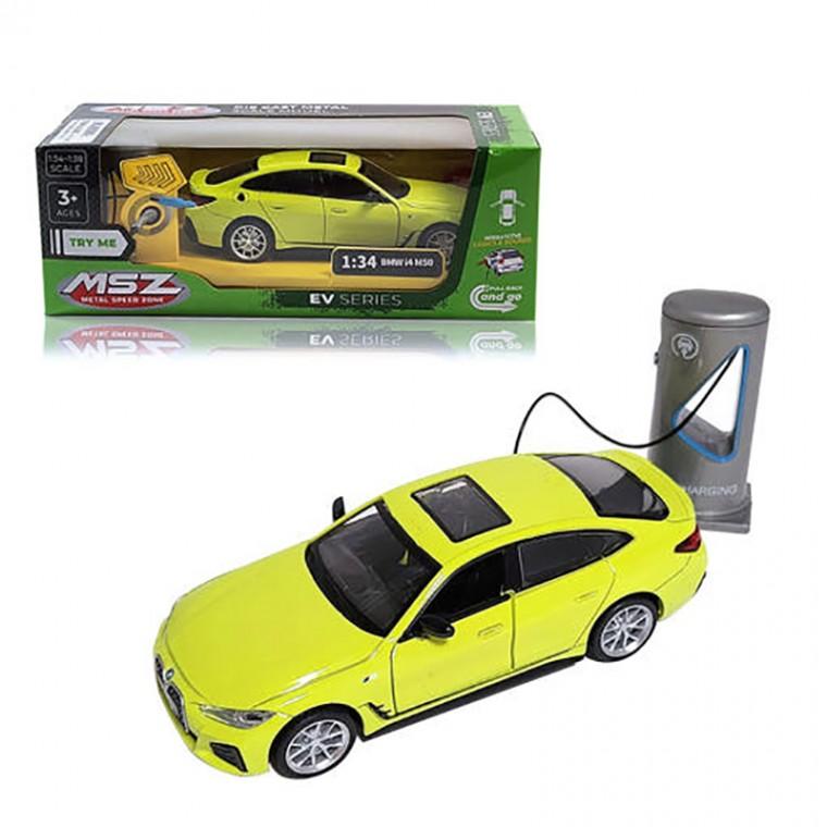 MSZ 1 34 BMWI4 M50 (Ev) SOUND and LIGHT 1개 미니카 장난감 완구 선물 피규어 키덜트 조카 선물