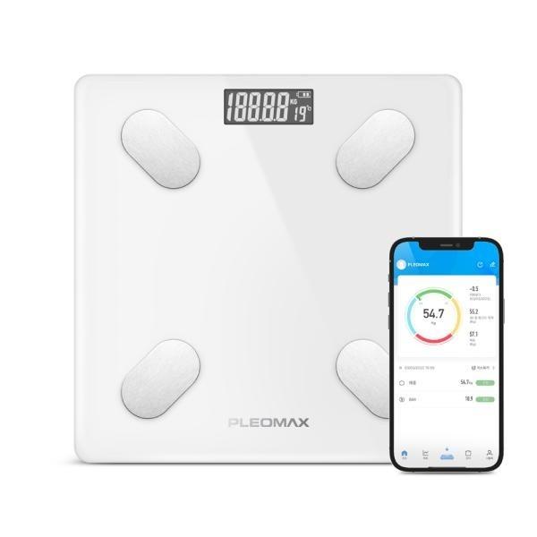 플레오맥스 앱연동 스마트 체성분 체중계 PM-SCALES01