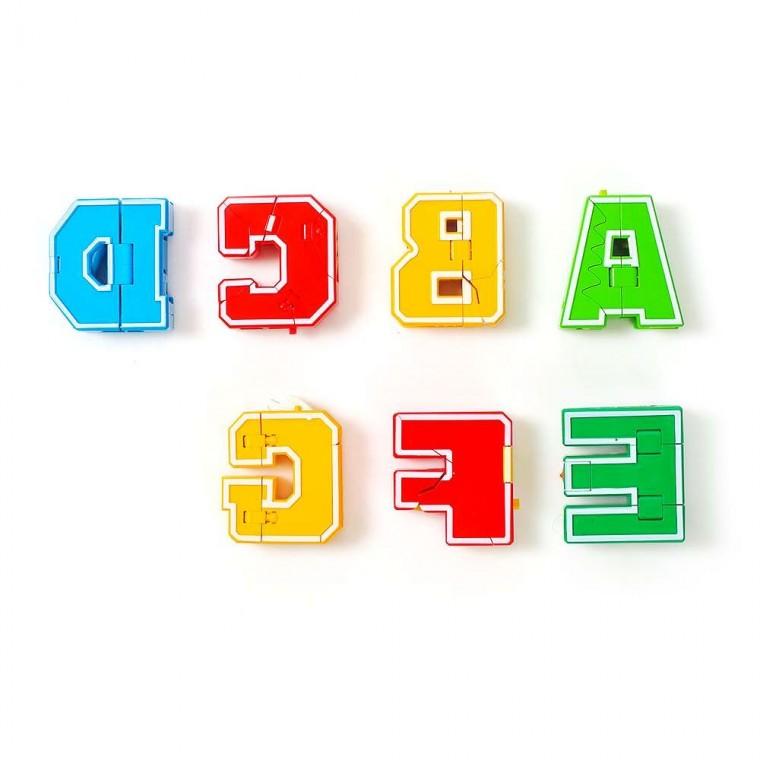 알파벳 공룡 변신로봇 다이노테라 합체 장난감 조립