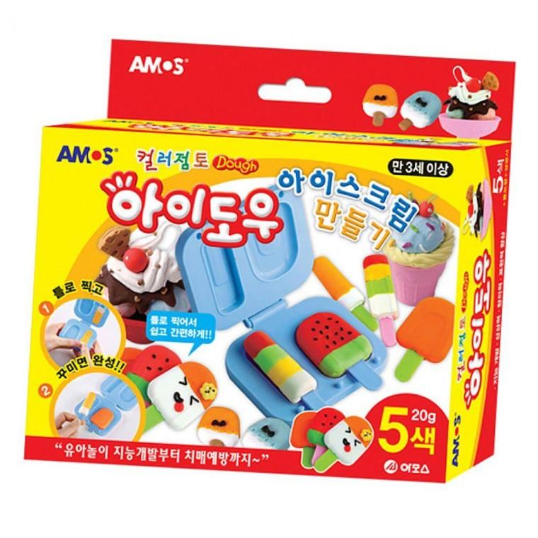 아이스크림 아이도우 만들기 1P 점토 클레이 장난감