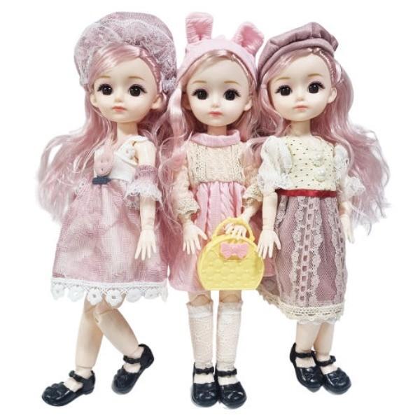 러블리 마리 30cm 1세트 구체관절인형 캐릭터 장난감 옷입히기 공주 키덜트 수집 마론