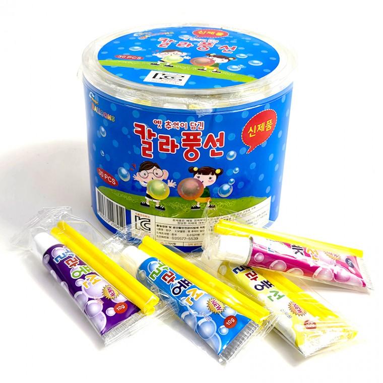 대진상사 칼라 풍선 10g X 30개입 한통 추억의 장난감 옛날 문방구 풍선 문구점 놀이 파티
