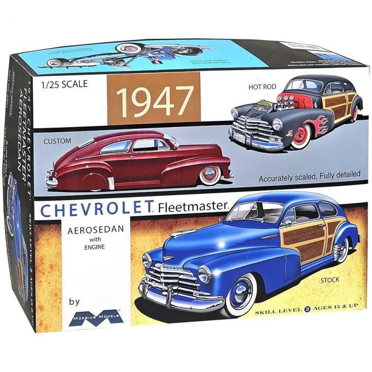 1947 아카데미과학 CHEVROLET AEROSEDAN 자동차 조립 완구 장난감 어린이