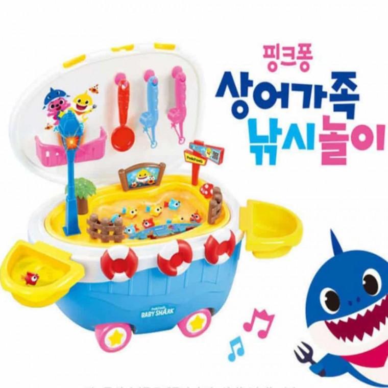 핑크퐁 상어가족낚시놀이 낚시놀이물고기 유아낚시놀이 장난감낚시 낚시놀이교구 낚시놀이게임 아기낚시놀