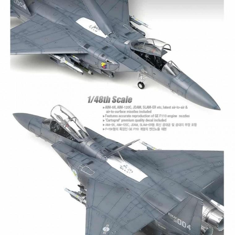 슬램이글 F-15K 전투기 1/48 모형비행기 조립장난감 전투비행기 모형전투기 전투기다이캐스트