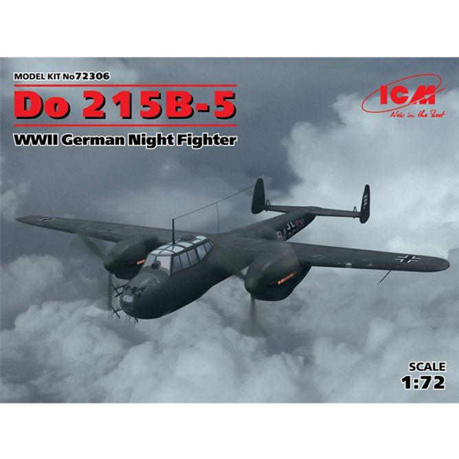 Do215B 1 5 72 WWII 도르니에 야간전투기 독일 장난감항공기 항