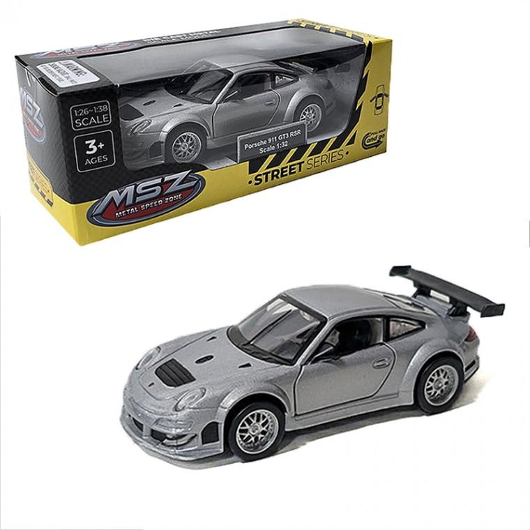 MSZ 1 32 포르쉐 911 GT3 RSR 미니카 1개 다이캐스트 외제차 자동차 장난감 피규어 키덜트