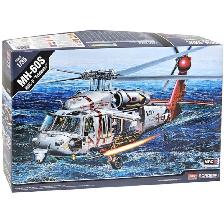 아카데미과학 MH-60S HSC-9 트라이덴트 프라모델 전투기 밀리터리 조립 장난감 선물