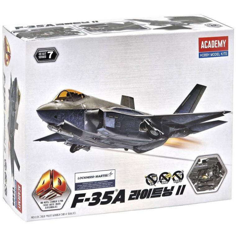 아카데미과학 포디퍼즐 F-35A  II 프라모델 전투기 모형 조립 장난감