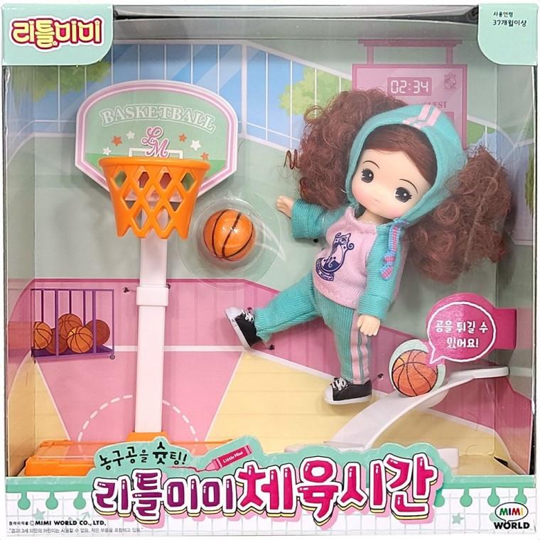 리틀미미 체육시간 인형 놀이 캐릭터 여아 장난감