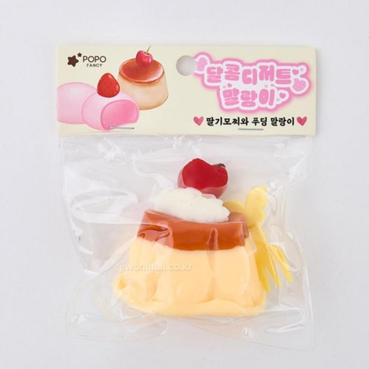 16개 색랜덤 디저트 스퀴시 말랑이 세트 장난감 쫀득 빵 찐드기 스트레스볼 스퀴시볼