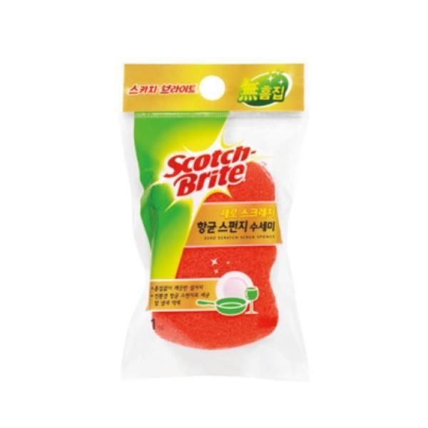 3M 제로스크래치스폰지수세미(110x71.5x30x1개)