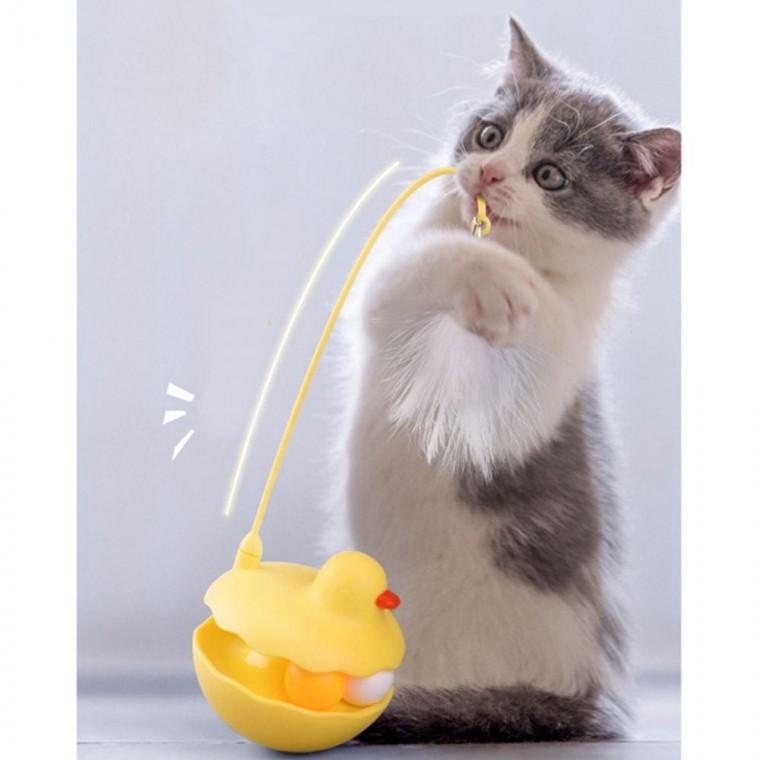 고양이 오뚝이 베이직 장난감 오리 1P 공놀이 호기심 사냥