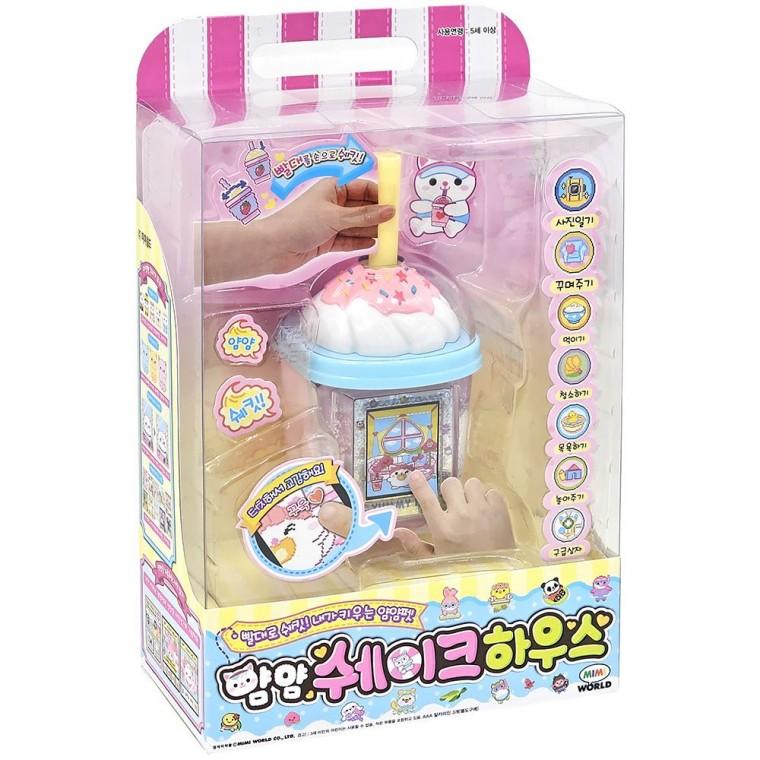 미미월드 얌얌 쉐이크하우스 어린이 다마고치 게임 장난감 선물