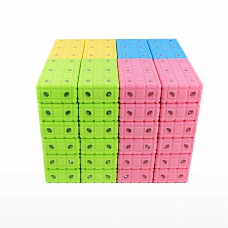 회전 자석 벽돌 블럭 48p 유아블럭 어린이장난감 블럭벽돌 빅블록 어린이블록