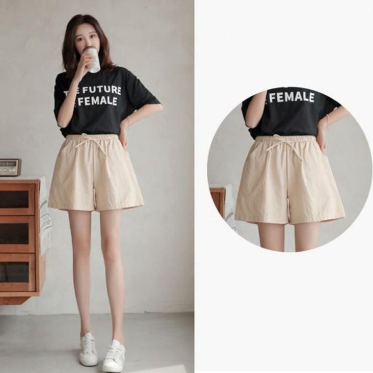 6색 여름 여성린넨 여성허리밴딩 밴딩 여성여름 여성여름바지 여성린넨바지
