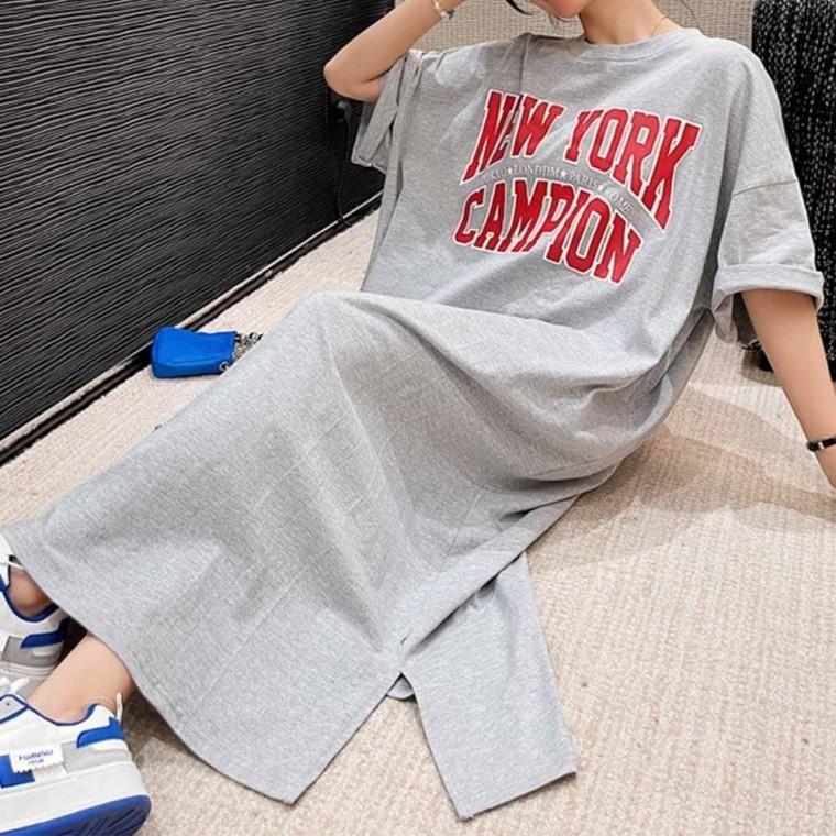 여름박시 롱빅사이즈 여름7부소매 반팔 박시핏 여름롱 나시 휴양지 휴가룩 맥시 편한 여름롱 플레어