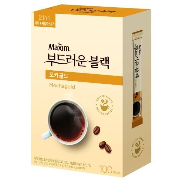 맥심 모카골드 부드러운 블랙 100T