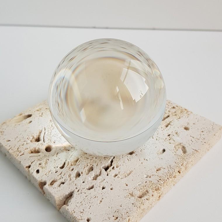 소품 촬영 유리 구슬 6cm 4p 세트
