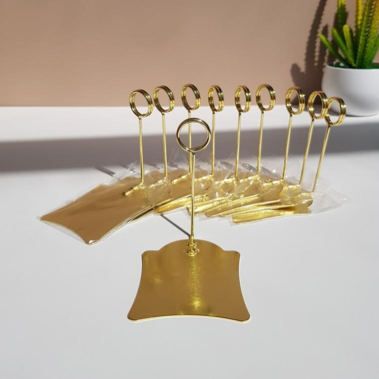 가격표 네임택 스탠드 메탈꽂이 7.5cm 10p
