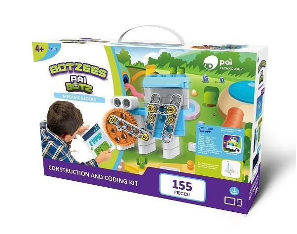 파이보츠 메카닉 심화과정 세트 (콘트롤러+초음파+서보모터+블록155pcs+추가블록37p 총192PCS