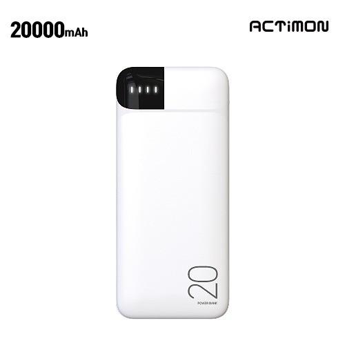 엑티몬 보조배터리 20000mAh (C-TYPE) M-P20000