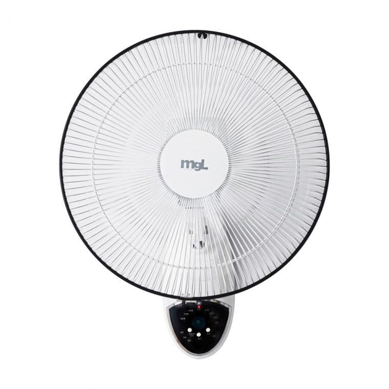 엠글로벌스 MGL-MFAN16 벽걸이 선풍기 저소음 자동회전 리모컨