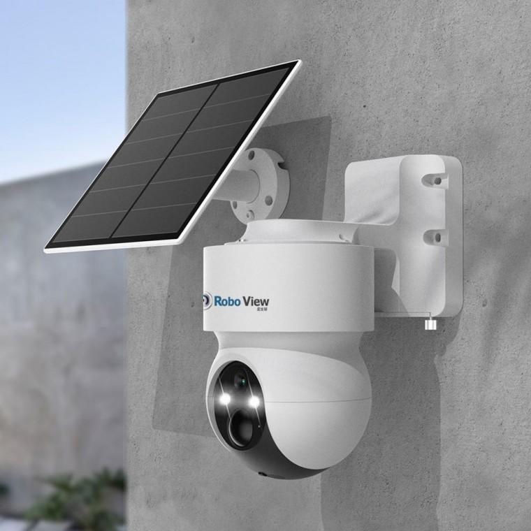 글로벌아이넷 로보뷰S4 4G LTE CCTV 무선 배터리 충전식 IP카메라 홈캠 이동식 태양광패널