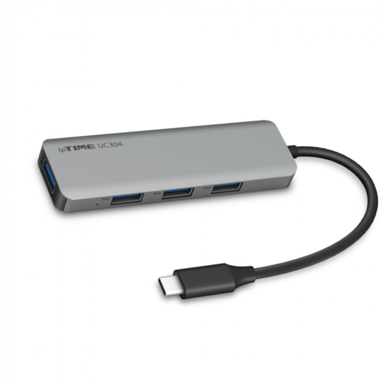아이피타임 UC304 C타입 USB허브 4포트 USB3.0