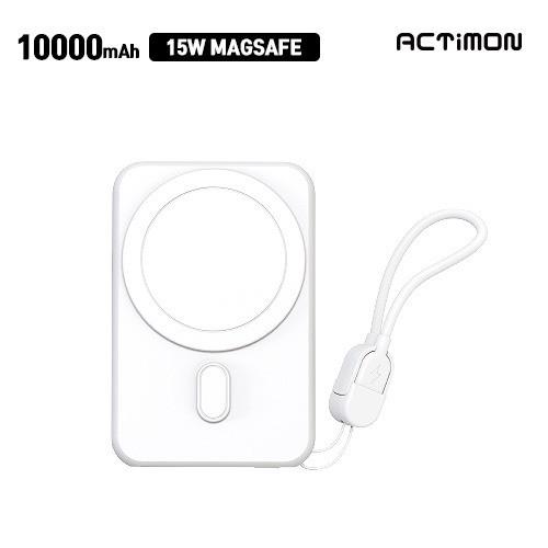 엑티몬 고속 맥세이프 보조배터리 10000mAh (C to C) M-MAG15W-10000