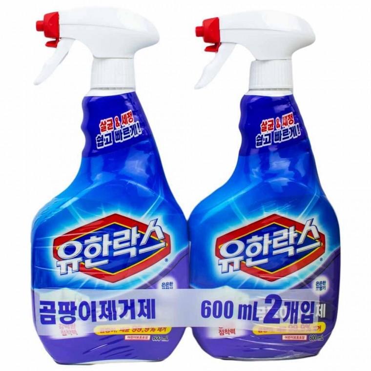 유한락스 곰팡이 제거제 600ml 2개입