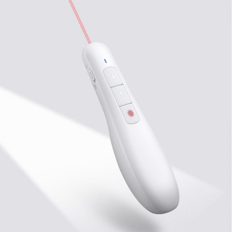 팬웨스트 PPT3010 무선 프리젠터 레드레이저 (정품) 화이트