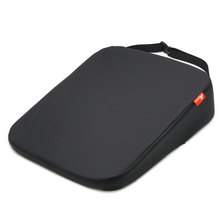 ACEPEED 차량용 키높이방석 높이조절 방석 경사 AP16 가죽 블랙 10cm